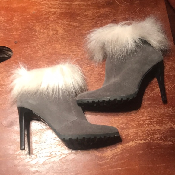 Jorge Bischoff Suede Booties - Picture 1 of 17